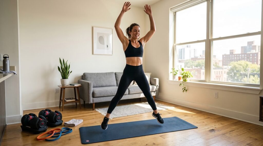 20 Minute Cardio Workout for Small Apartments