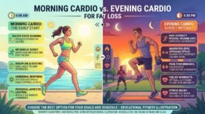 Morning Cardio vs Evening Cardio for Weight Loss