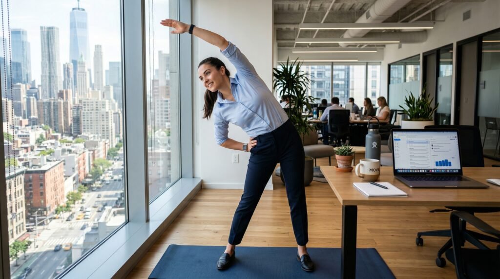 Daily Fitness Routine for Office Workers